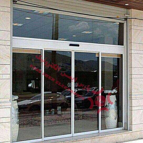 درب اتوماتیک شیشه-ای