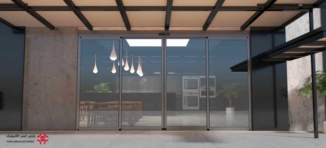 درب-اتوماتیک-شیشه-ای-چشمی